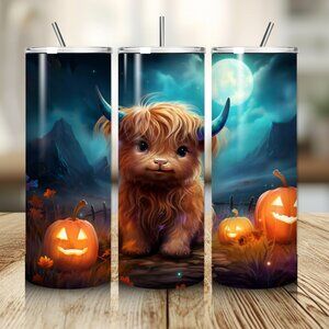 Highland Cow Tumbler 20oz